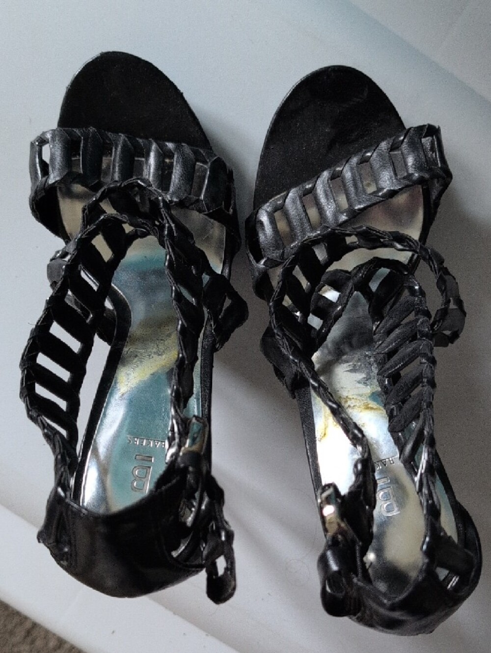 Bakers - Black Strappy High Heel Sandals - Women - Picture 5 of 9